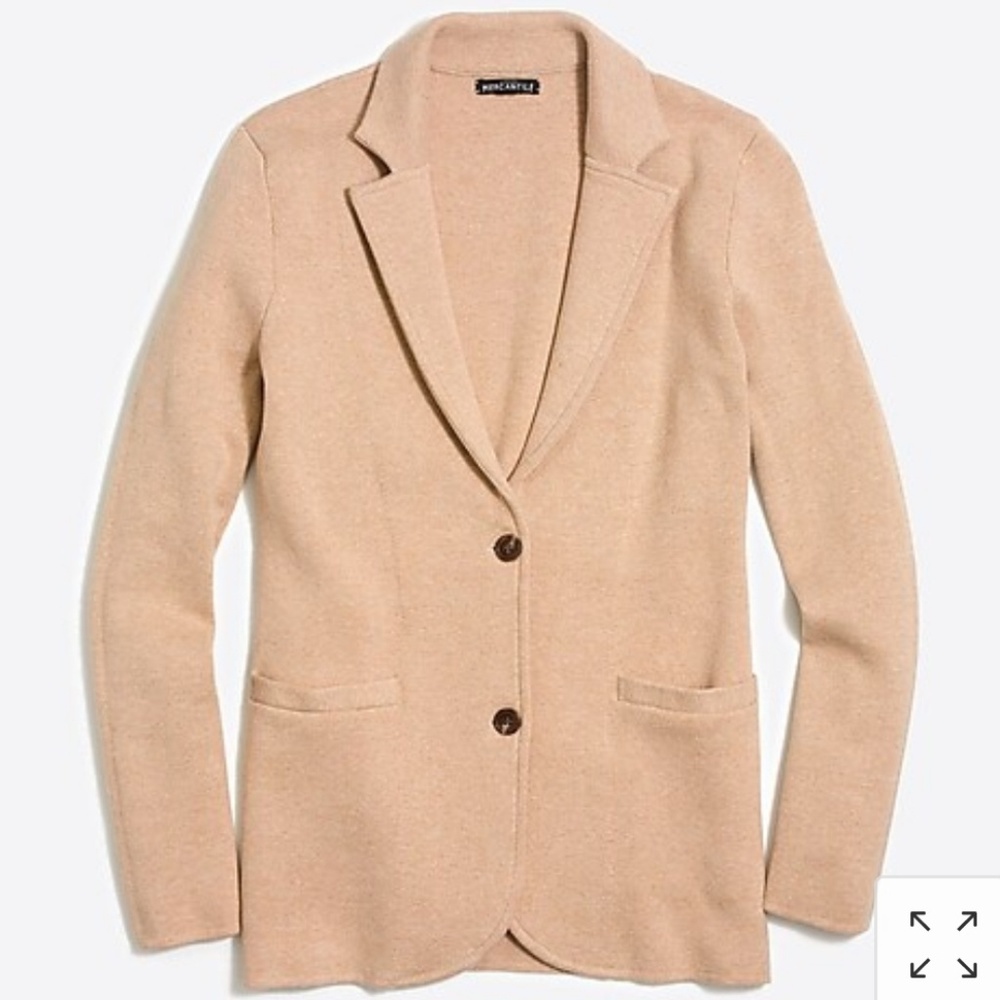 Jcrew sweater blazer